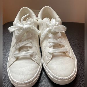 White sneakers